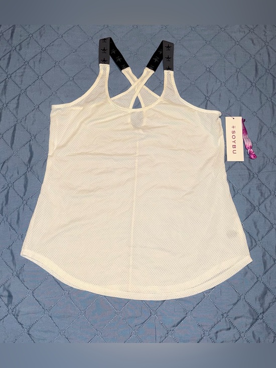 Soybu Tops - Soybu Kyra Tank Size-Medium White/Diamond